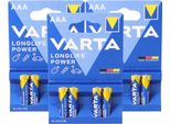 12X Varta 4903 Longlife Power Aaa Micro Batterie Im 4Er Blister
