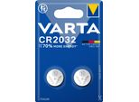 Varta CR2032 3V, Pila A Bottone Al Litio, Confezione Da 20 (Blister 10X2)