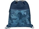 Coocazoo Borsa Da Ginnastica Gym Bag Geometric Sky Blu Scuro