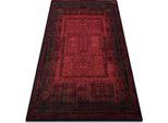 Tappeto Di Lana Omega Nakbar Orientale - Rubino Rosso 300X400 Cm