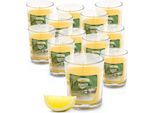Candela Citronella In Barattolo - 12 Pezzi - 6X5 Cm Candela Citronella (Piccola / 5 Cm)