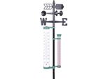 Stazione Meteorologica Da 146 Cm Con Termometro, Pluviometro, Anemometro Ecc.