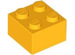 1 Pezzo Lego, Parte C. 3003 In Arancione Chiaro Brillante
