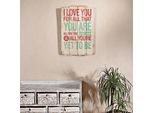 Quadro In Legno Decorazione Da Parete Quadro Da Parete Insegna In Legno 60 Cm Love Effetto Vintage Retrò