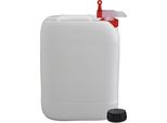 Plasteo® 20 Litri Tanica D'acqua Da Campeggio + 1 Rubinetto Alimentare Bpa Free Gastronomia Commerciale Campeggio Caravan Indoor Outdoor