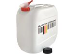 Plasteo® 30 Litri Tanica D'acqua Da Campeggio + 1 Rubinetto Alimentare Bpa Free Gastronomia Commerciale Campeggio Caravan Indoor Outdoor