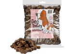 Mersjo Snack Per Cani Snack Per L'addestramento - 500 G Di Cibo Secco Per Cani, Bocconcini Per Cani, Bocconcini Per Cani - Addestratori Di Carne Delicatamente Essiccati, Adatti A Tutte Le Razze E Taglie, Struzzo