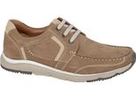 Roamers - Scarpe Casual Da Uomo, Pelle Nabuk DF2369 (44,5 Eu) (Beige)