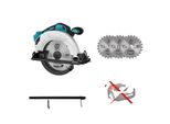 Sega Circolare Elettrica, Motore Brushless, Angolo Di Taglio Regolabile, Senza Batteria