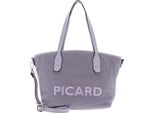 Picard Borsa A Tracolla Borsa Shopper Knitwork Shopper Lilac Lilla