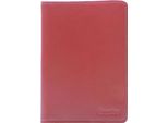 Esquire Caso Di Identificazione New Silk Passport Case Red Rosso Scuro