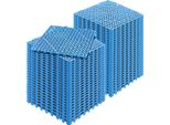 Vevor Piastrelle Ad Incastro 55 Pz. Piastrelle Per Pavimenti Piastrelle Per Pavimenti Drenanti, Piastrelle Per Pavimenti 30 X 30 Cm Piastrelle Per Pavimenti Quadrati Per Esterni Terrazza Piastrelle Per Pavimenti In Pvc Bagno, Toilette, Blu