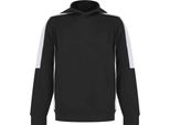 Finden & Hales - Felpa Con Cappuccio "Team"" Per Bambini PC6630 (116) (Nero/Bianco)"