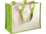 Westford Mill - Borsa Della Spesa "Classic"", Iuta PC6263 (Taglia Unica) (Verde Mela)"