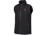 Ivanhoe Gilet Senza Maniche Elton Full Zip Nero Per Uomo In Lana-Nero