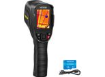 Vevor Termocamera Portatile 240X180 Risoluzione Ir Termometro A Infrarossi 40Mk Termocamera -20-350°C Termocamera Certificata Ce Risoluzione Dei Problemi Nei Sistemi Hvac Identificazione Delle Perdite D'aria