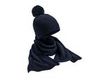 Beechfield - Set Di Berretto E Sciarpa Da Donna RW9586 (Taglia Unica) (Blu Navy)