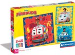 Puzzle Cle 3X48 Superkolor Firebuds 25311