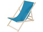 Sedia Da Spiaggia Sdraio Sedia A Sdraio Sdraio Da Giardino Pieghevole Lettino Da Sole Legno Blu