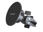 Portacellulare Accezz Per Auto - Magsafe - Circuito Magnetico Incluso - Griglia Di Ventilazione - Nero