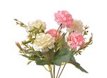 Fiore Artificiale Clayre & Eef 28 Cm Rosa Beige Plastica