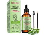 Olio Di Rosmarino Olio Essenziale Cura Dei Capelli Cura Della Pelle Sopracciglia Ciglia Biologico Vegan 60Ml