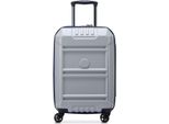Delsey Paris Carrello Rempart Expandable 4 Double Rolls Cabin Trolley 55 Storm Grey Grigio Chiaro