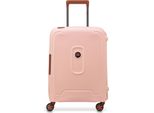 Delsey Paris Carrello Moncey 4 Double Rolls Cabin Trolley Slim 55 Light Pink Rosa