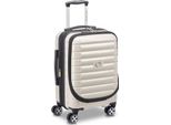 Delsey Paris Carrello Con Scomparto Per Laptop Shadow 5.0 Expandable 4DR Business Cabin Trolley 55 Ivoire Avorio