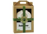 Set Regalo Verde - Scatola Di Sapone Bianco Crema & Dudu-Osun Pure