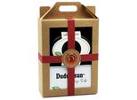 Set Regalo Rosso - Scatola Di Sapone In Velluto Nero & Dudu-Osun Pure