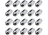 20X Dadi Ruota Zinco M12X1,5 Collare Conico 35Mm SW19 Per Mazda Honda Toyota Opel