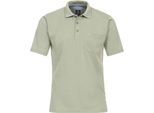 Redmond Casual Polo Uomo Manica Corta Regular-Fit Jersey Organico/Verde 3XL