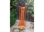 Cartello Da Giardino In Acciaio Inox Welcome
