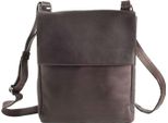 Harold's Pelle Borsa A Tracolla Campo Messengerbag Upend Brown Marrone Scuro