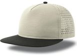 Atlantis Bans | Bank Five Cap Recycled - Farbe: Light Grey/Black - GrößE: Taglia Unica