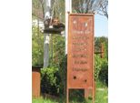 Cartello Da Giardino In Acciaio Inossidabile "Sentiero Delle Stelle"