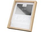 Gilde Fotorahmen, Rechteckig, "Liebeswunder"", Spruch, Mdf, Naturfarben, Ve 3, L. 4 Cm, B. 25 Cm, H. 20 Cm 51412 /Abverkauf Nur Solange Vorrat Reicht"