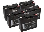 Batteria 60V 23Ah Invece Di 20Ah Per Nova Motors 5X 12V 23Ah Agm