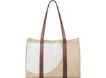Delsey Paris Borsa Shopper Borsa A Tracolla Calanque Tote Bag White Beige