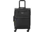 Delsey Paris Carrello Maubert 2.0 4 Double Rolls Expandable Cabin Trolley Wp 55 Black Nero