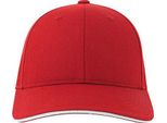 Atlantis Liss | Liberty Sandwich-S Cap - Colore: Rosso/Bianco - Taglia: Unica