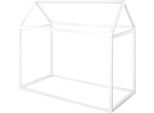 Roba Lettino Sostenibile Per Casa Montessori 70 X 140 Cm - Lettino In Legno Massiccio - Bianco
