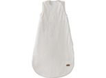 Sacco Nanna Roba Seashells Oyster 90 Cm - Sacco Nanna Per Bambini Per Tutte Le Stagioni In Cotonelogico - Mussola Certificata Gots & OEKO-TEX Standard 100 - Bianco
