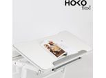 Hoko® Ergo Poggiapolsi Antiscivolo Con Fermalibri Per La Scrivania Dei Bambini, Colore Grigio. Poggiapolsi Ergonomico Per Bambini E Ragazzi