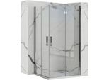 Cabina Doccia Rea Molier Chrome Double 80X80