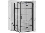 Cabina Doccia Rea Molier Black 90X90
