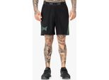 Pantaloncini Da Uomo Regular Fit Training Short Nero/Verde Xxl Tapout