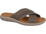 Roamers - Muli Da Uomo, Pelle Nabuk DF2421 (45,5 Eu) (Marrone)