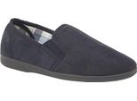 Pantofole Harry In Memory Foam DF1247 (6 UK/39.5 Eu) (Blu Navy)